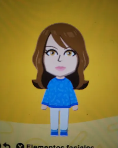 Mii-Porträt von Gold