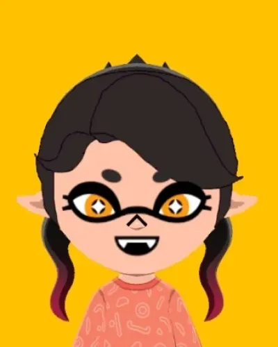 Mii-Porträt von Another Callie preset ftom splatoon