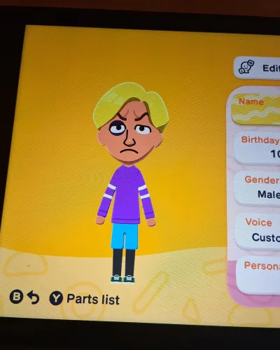 Mii-Porträt von Travis Phelps