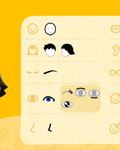Mii-Porträt von Blue from Wolf Rain