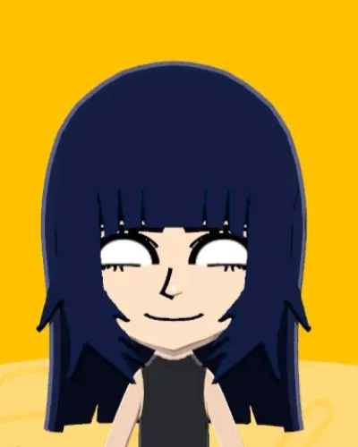 Mii-Porträt von Hinata Hyuga
