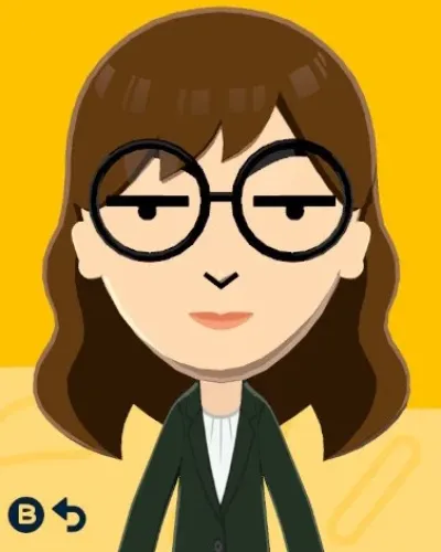 Mii portrait of Daria Morgendorffer