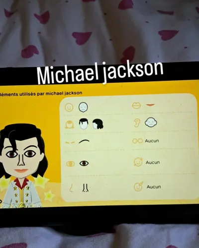 Mii-Porträt von Michel  jakson