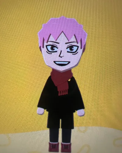 Mii-Porträt von Yuji Itadori