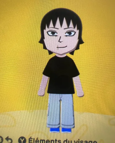 Mii-Porträt von Toji fushiguro