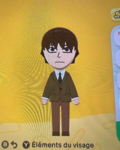 Mii-Porträt von Light Yagami