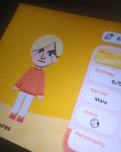 Mii portrait of Draco