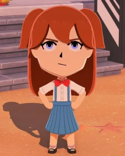 Mii-Porträt von Asuka Langley - Evangelion