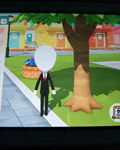 Mii-Porträt von Slenderman
