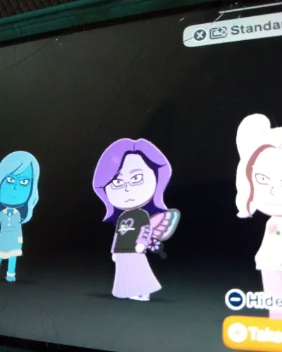 Mii-Porträt von Purple