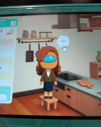 Mii-Porträt von Orange