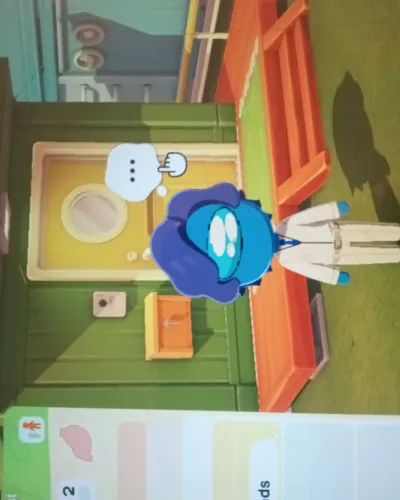 Mii-Porträt von Blue