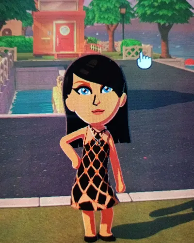 Mii-Porträt von Taylor Swift (Showgirl)