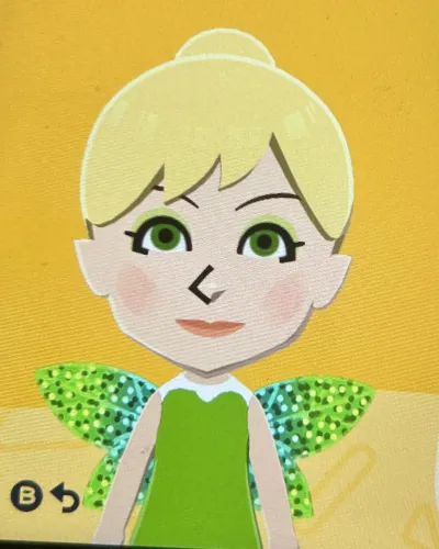 Mii-Porträt von Tinkerbell