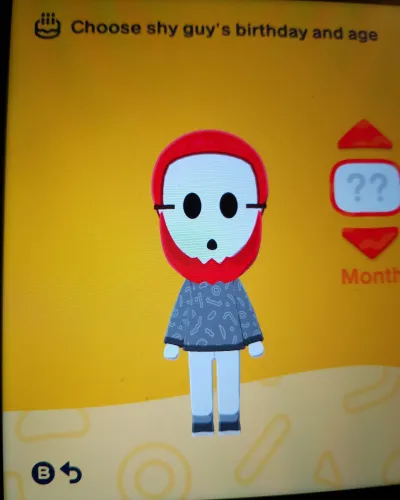 Mii-Porträt von Shy Guy