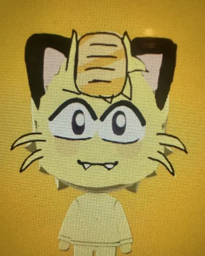 Mii-Porträt von Meowth