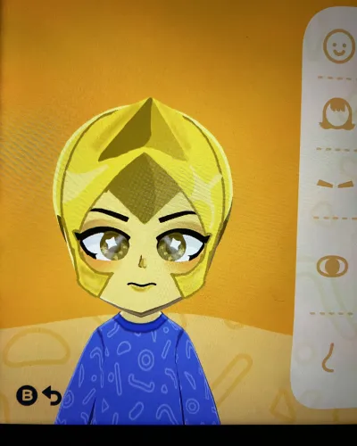 Mii-Porträt von Yellow diamond