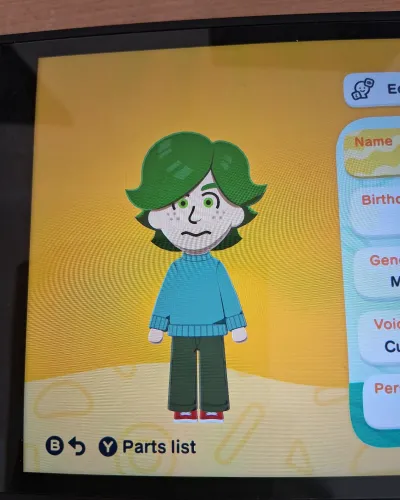 Mii-Porträt von Deku