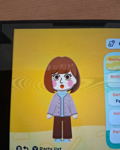 Mii-Porträt von Uraraka