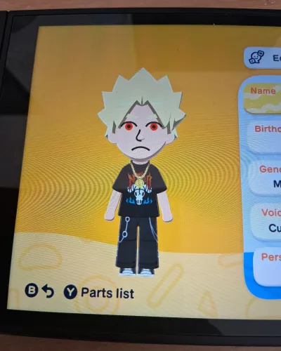 Mii-Porträt von Bakugou