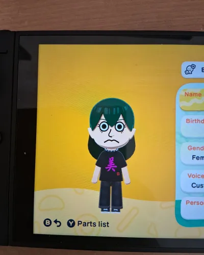 Mii-Porträt von Tsuyu asui