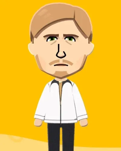 Mii-Porträt von Ryan Gosling