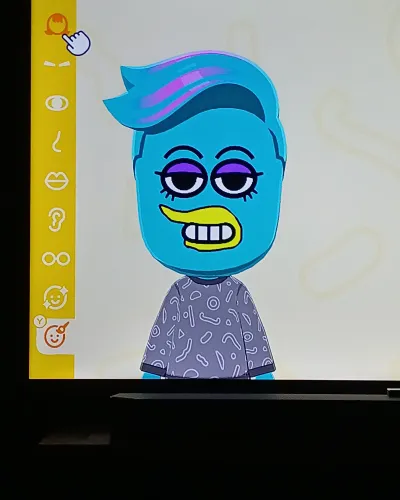 Mii portrait of Queer Duck