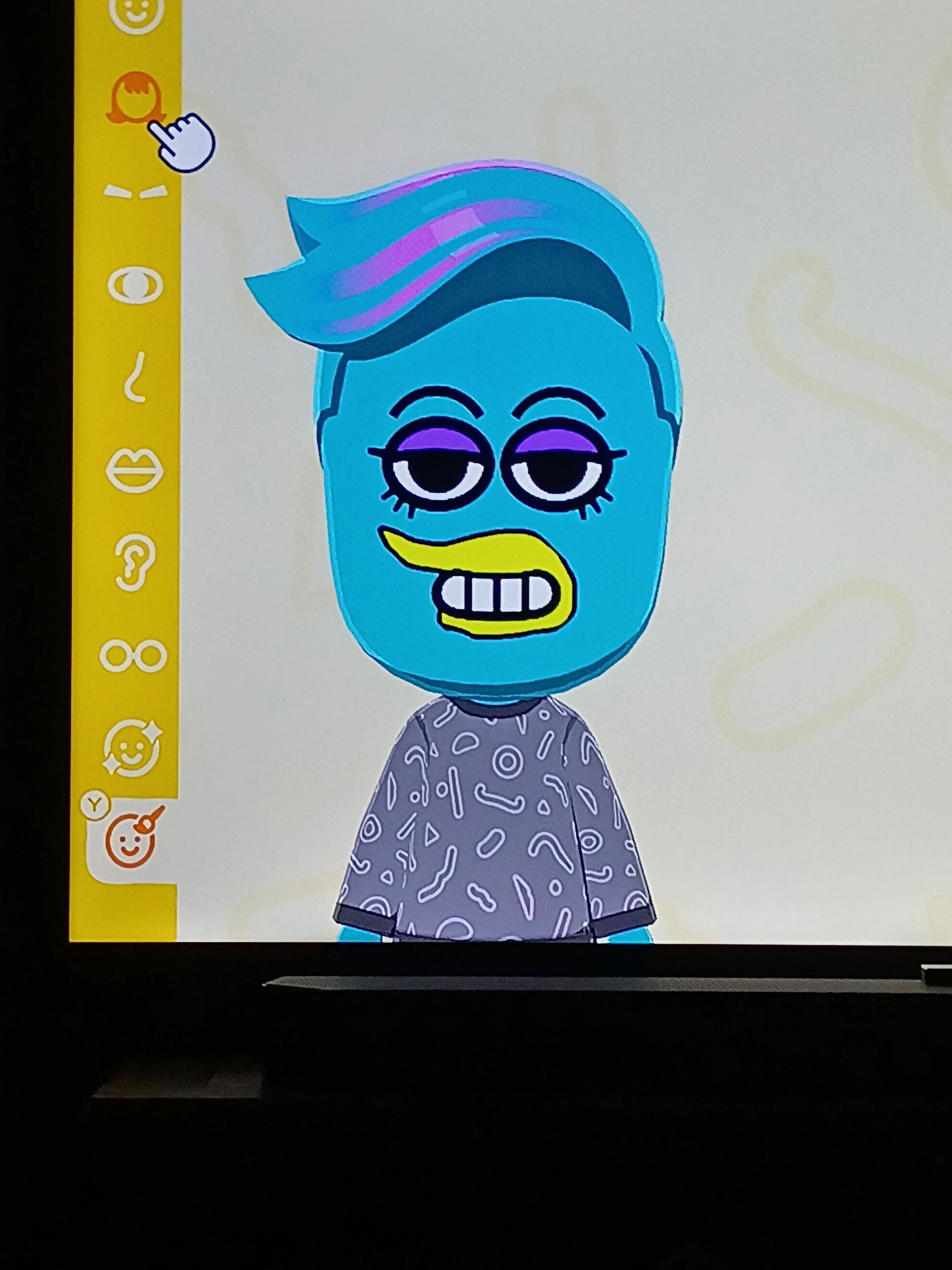 Mii-Porträt von Queer Duck
