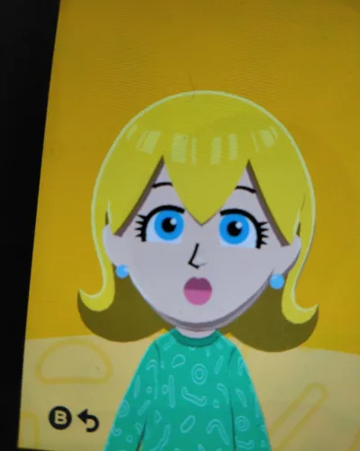 Mii-Porträt von Princess Peach