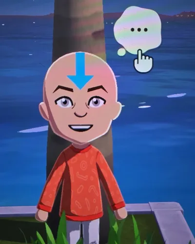 Mii-Porträt von Aang