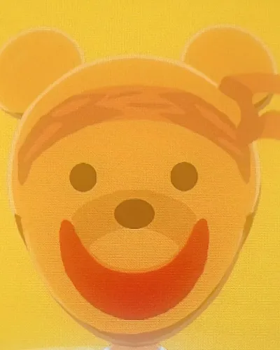 Mii-Porträt von Orange