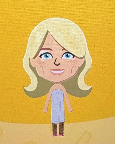 Mii-Porträt von Sabrina Carpenter