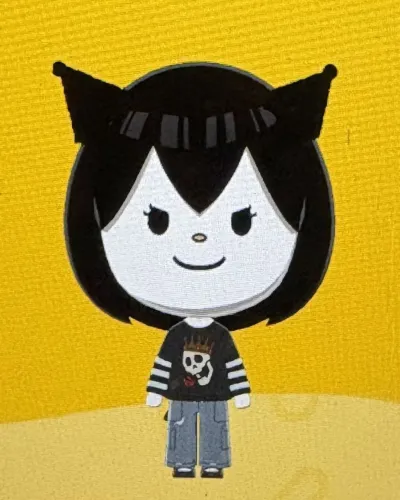 Mii-Porträt von Kuromi