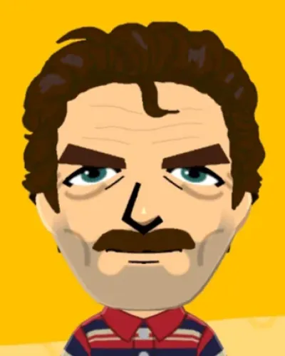 Mii-Porträt von Tom Selleck