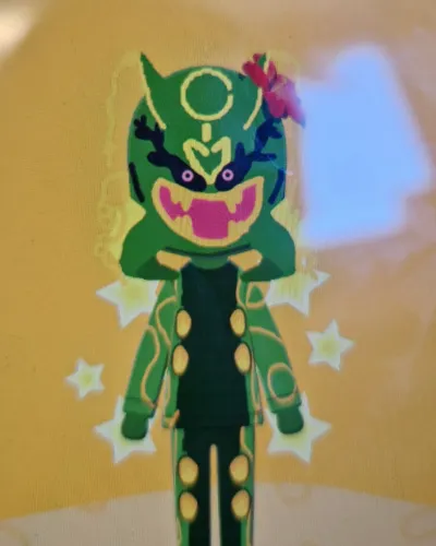 Mii-Porträt von Mega Rayquaza