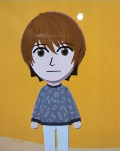 Mii-Porträt von Light yagami