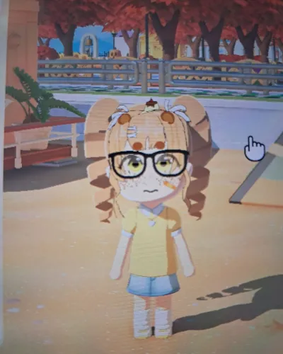 Mii-Porträt von Custard the sweet nerdy bear