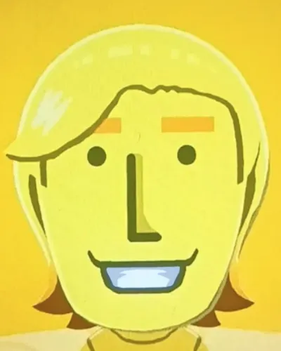 Mii-Porträt von Yellow