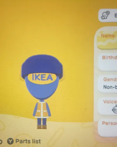 Mii-Porträt von IKEA