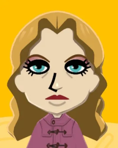 Mii portrait of Pam