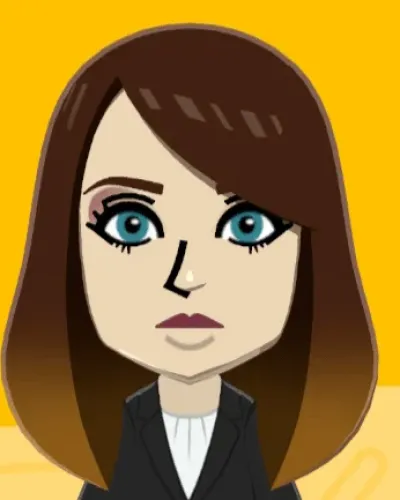 Mii portrait of Nora Gainesborough