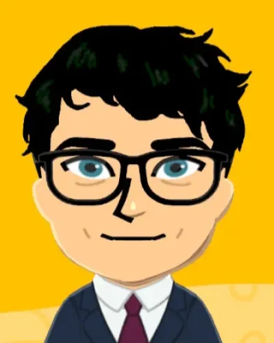 Mii portrait of Clark Kent