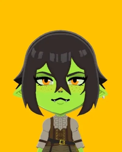 Mii-Porträt von Goblin girl
