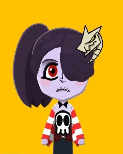 Mii-Porträt von Squigly - Skullgirls