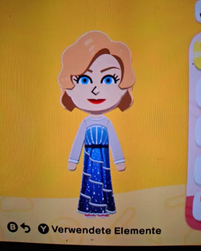 Mii-Porträt von Queenie Goldstein