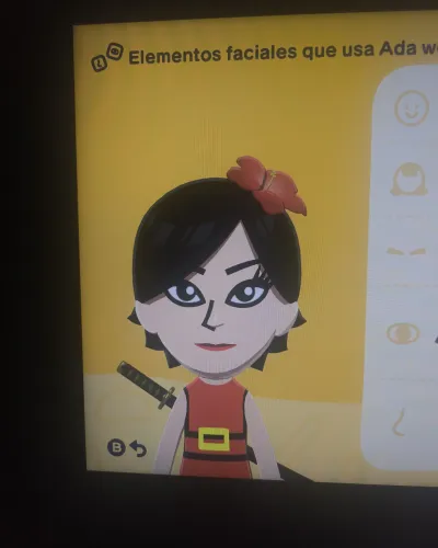Mii-Porträt von Ada Wong