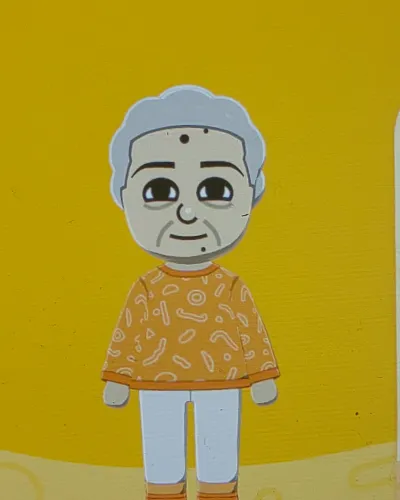 Mii-Porträt von Larry's grandma ( or garcia.)