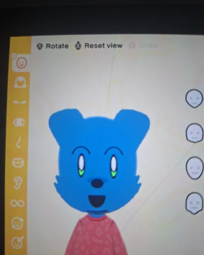 Mii portrait of Riggy