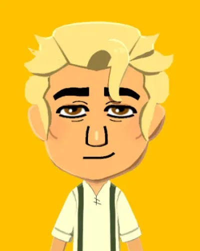 Mii-Porträt von Caleb Wittebane