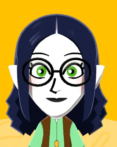 Mii-Porträt von Lilith Clawthorne (The Owl House)